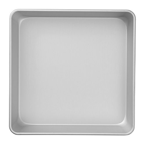 Product Cover Wilton Performance Pans Aluminum Square Cake and Brownie Pan, 10-Inch