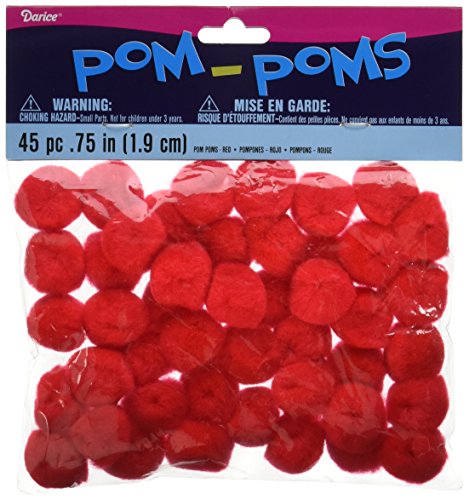 Product Cover Darice 10176-30 Pom Poms .75