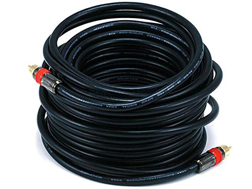 Product Cover Monoprice 102684 50-Feet RG6 RCA CL2 Rated Digital Coaxial Audio Cable