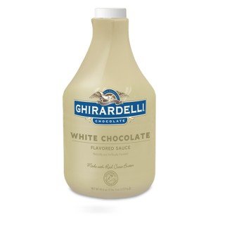 Product Cover Ghirardelli White Chocolate Flavored Sauce | 89.4 fl oz. | Desserts & Ice Cream
