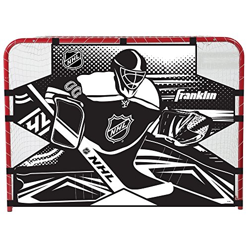 Product Cover Franklin Sports Hockey Shooting Target - NHL - Fits 54 x 44 Inch Hockey Goal - Perfect For Hockey Shooting Practice - 5 Targets