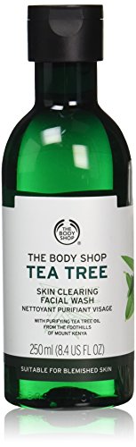 Product Cover The Body Shop Tea Tree Skin Clearing Facial Wash, 8.4 Fl Oz (Vegan)