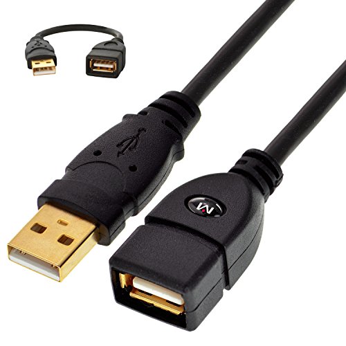 Product Cover Mediabridge USB 2.0 - USB Extension Cable (6 Inches) - A Male to A Female with Gold-Plated Contacts