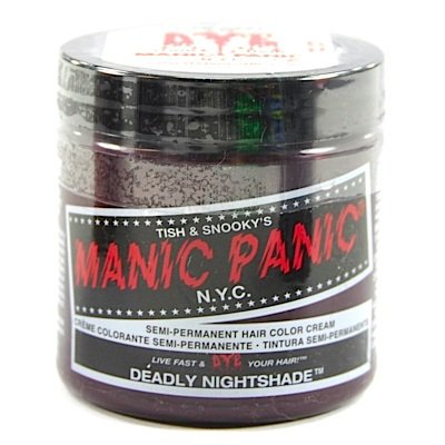 Product Cover Manic Panic Silver Stiletto Gray Hair Dye (4oz) Classic High Voltage, Semi-Permanent Silver Hair Dye
