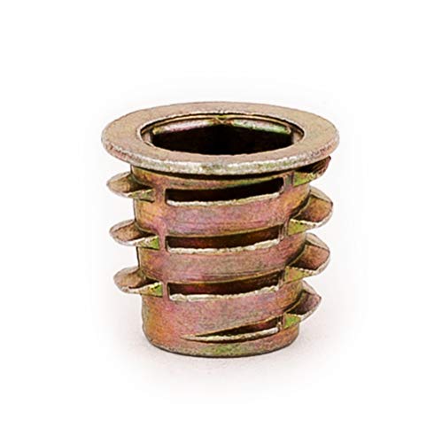 Product Cover E-Z Lok Threaded Insert, Zinc, Hex-Flanged, 5/16