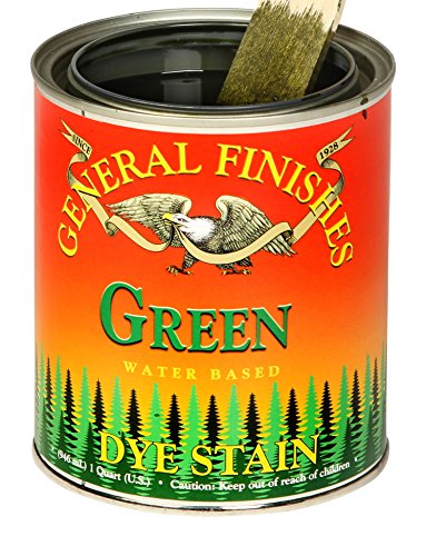 Product Cover General Finishes DPG Water Based Dye, 1 Pint, Green