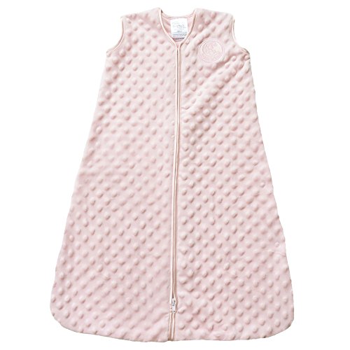 Product Cover HALO Sleepsack Plush Dot Velboa Wearable Blanket, Pink, Medium