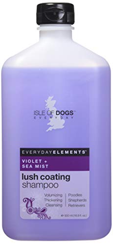 Product Cover Everyday Isle of Dogs Lush Coating Dog Shampoo, Violet + Sea Mist, 16.9 Ounce