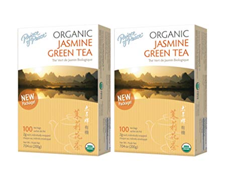 Product Cover Prince of Peace Organic Jasmine Green Tea 100 tea bags (Pack of 2)