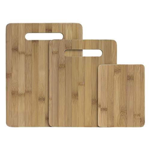Product Cover Totally Bamboo 3-Piece Bamboo Serving and Cutting Board Set