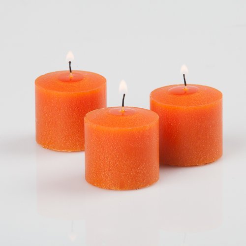 Product Cover Richland Votive Candles Orange Unscented 10 Hour Burn Set of 72