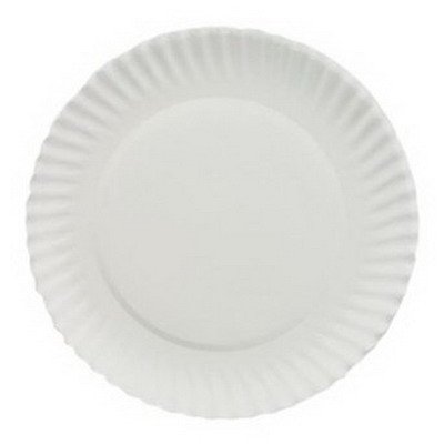 Product Cover AJM AJMPP6GRE Green Label Paper Plates, Microwavable, 6