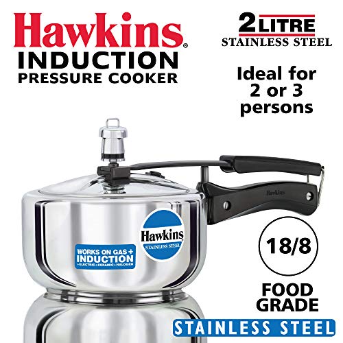 Product Cover Hawkins B25 Pressure cooker, 2 Litre, Silver