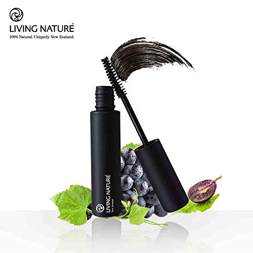 Product Cover LIVING NATURE I 100% NATURAL JET BLACK THICKENING MASCARA I 8 ml (0.27 fl oz) I FRAGRANCE FREE I FOR SENSITIVE EYES AND SKIN AND ALLERGIES l CRUELTY FREE l CERTIFIED NATURAL