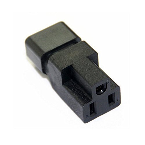 Product Cover Toptekits Adapter Nema 5-15r To C14 , IEC C14 Male to NEMA 5-15R Power Converter adaptor