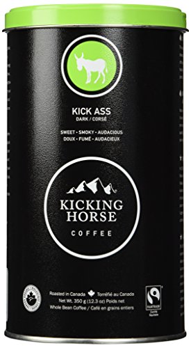 Product Cover KICKING HORSE COFFEE Organic Kick Ass Tin, 350 GR