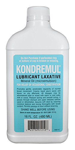 Product Cover Kondrumel Lubricant Laxative Mineral Oil | Constipation Relief | 16 oz