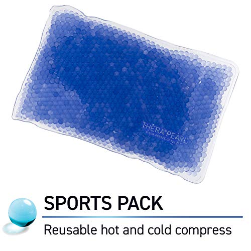 Product Cover TheraPearl Color Changing Reusable Hot Cold Pack, Sports Size Flexible Ice Pack with Gel Beads for Athletes, Pain Relief for Arthritis, Swelling, Sports Injuries, Cooling & Heating Pad