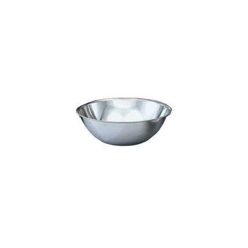 Product Cover Vollrath 47949 Bright Mirror Finish S/S 20-Quart Economy Stainless Steel Mixing Bowl, silver