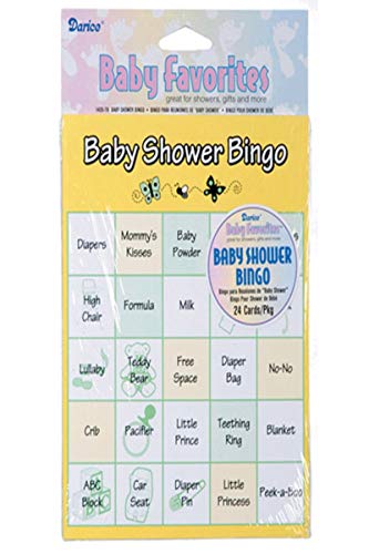 Product Cover Darice Baby Shower Bingo Game, 24 Pieces