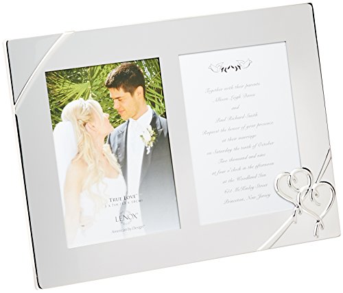 Product Cover Lenox True Love Double Invitation Frame, 9-Inch - 812614