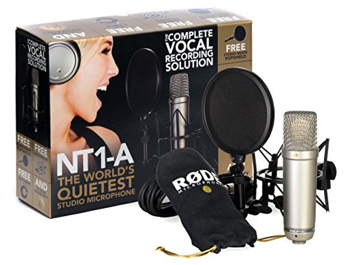 Product Cover Rode NT1-A Anniversary Vocal Cardioid Condenser Microphone Package
