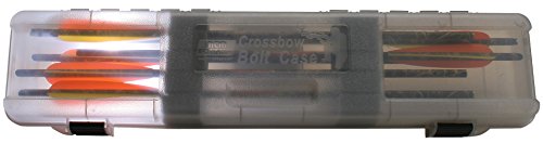 Product Cover MTM Crossbow Bolt Case Holds-12 Clear Smoke BHCB-41