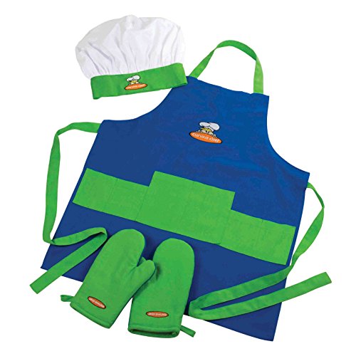 Product Cover Curious Chef, 4-Piece Child Chef Textile Set for Girl or Boy