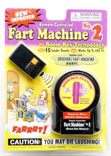 Product Cover T.J. Wisemen Remote Control Fart Machine No. 2 Funny Gag Gift Joke Prank