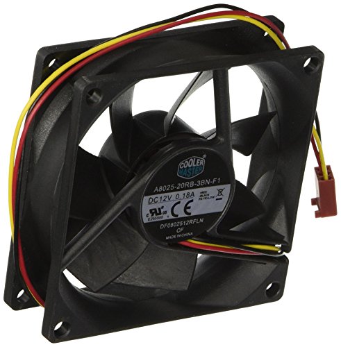 Product Cover Cooler Master Rifle Bearing 80mm Silent Cooling Fan for Computer Cases and CPU Coolers