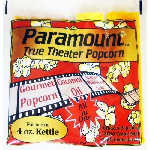 Product Cover 4oz Popcorn Packets - Perfect Portion Packs For 4 oz Popcorn Maker Machine Popper - Case of 24