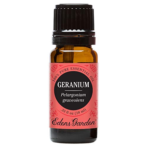 Product Cover Edens Garden Geranium Essential Oil, 100% Pure Therapeutic Grade (Highest Quality Aromatherapy Oils- Anxiety & Skin Care), 10 ml