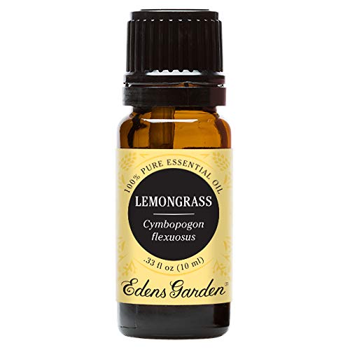 Product Cover Edens Garden Lemongrass Essential Oil, 100% Pure Therapeutic Grade (Highest Quality Aromatherapy Oils- Inflammation & Pain), 10 ml