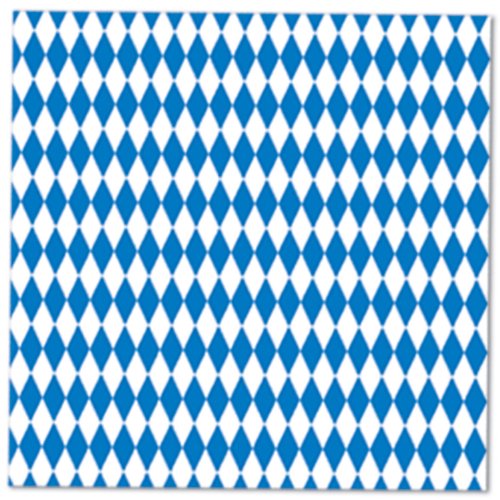 Product Cover Blue & White Luncheon Napkins (2-Ply)    (16/Pkg)