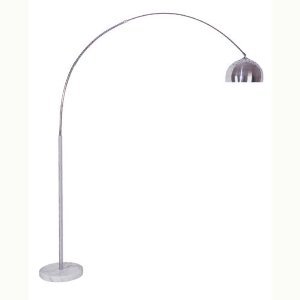 Product Cover Ore International 6935 85-Inch Arch Floor Lamp with Marble Base