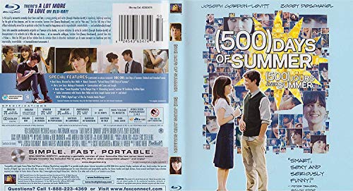 Product Cover 500 Days Of Summer [Blu-ray]