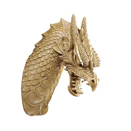 Product Cover Design Toscano Head of the Beast Dragon Wall Sculpture