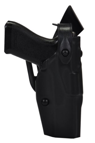 Product Cover Safariland 6360 Level III ALS Retention Duty Holster, Mid-Ride, Plain Black, Plain, Glock 17, 22, Right Hand
