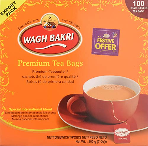 Product Cover Wagh Bakri Premium Tea Bags 100 Bags