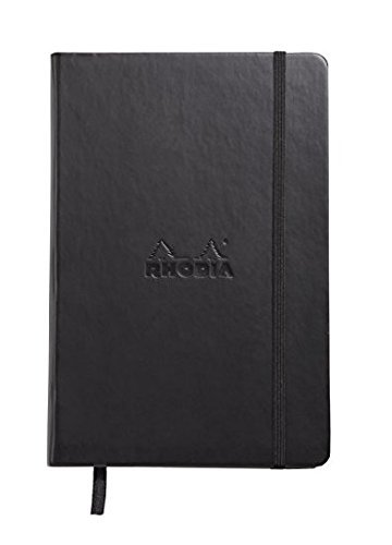 Product Cover Rhodia Webnotebook Webbies - Lined 96 sheets - 5 1/2 x 8 1/4 - Black Cover