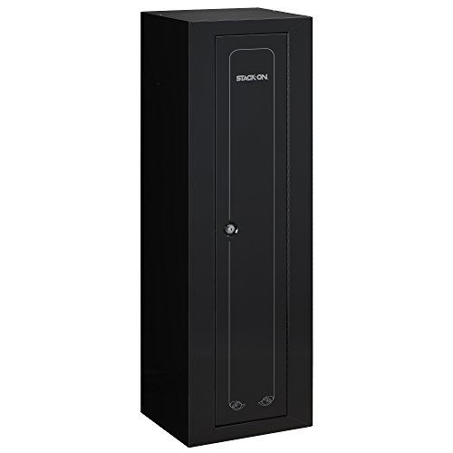 Product Cover Stack-On GCB-910 Steel 10-Gun Compact Steel Security Cabinet, Black