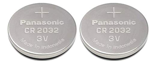 Product Cover Panasonic One (1) Twin Pack (2 Batteries) CrCR2032 Lithium Coin Cell Battery 3V Blister Packed