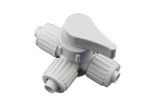 Product Cover Flair-It 16910 Plastic 3 Way Valve, 0.5