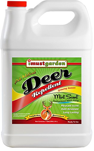 Product Cover I Must Garden Deer Repellent - 1 Gallon Ready-to-Use: Mint Scent Deer Spray for Gardens, Plants, and Trees