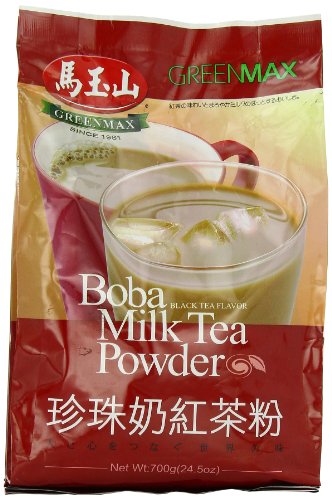 Product Cover Greenmax Boba Milk Tea Powder, Black Tea, 24.5 Ounce