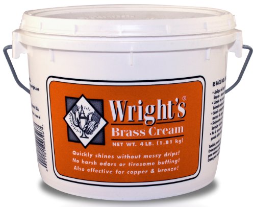 Product Cover Wright's Brass Cream - Gently Clean and Remove Tarnish Without Scratching - 4 lb.