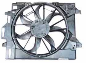 Product Cover TYC 621860 Dodge/Chrysler Replacement Radiator/Condenser Cooling Fan Assembly