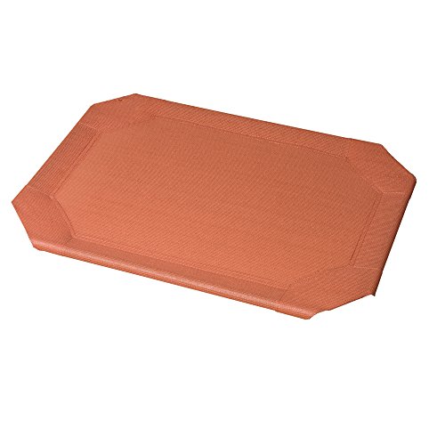 Product Cover Coolaroo Replacement Cover, The Original Elevated Pet Bed by Coolaroo, Large, Terracotta
