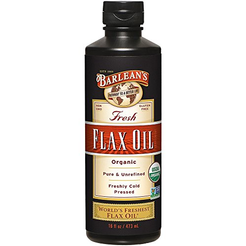 Product Cover Barlean's Fresh Organic Flax Oil, 16 Fl Oz