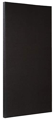 Product Cover ATS Acoustic Panel 24x48x2 Inches, Beveled Edge, in Black